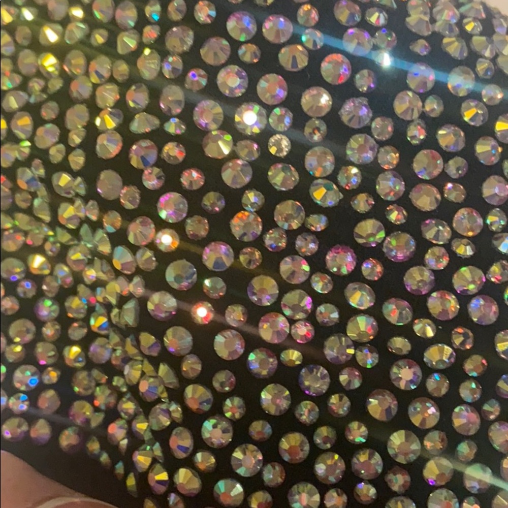Rhinestone Face Mask - Picture 5 of 5